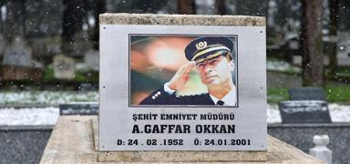 Şehit Emniyet Müdürü Ali Gaffar Okkan anıldı