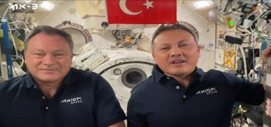 Trkiye'nin ilk astronotu Gezeravc Uluslararas Uzay stasyonu'ndaki almalarna 6. deneyiyle devam etti