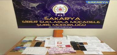 Sakarya'da 18 kişiyi karşılıksız çek ve senetle dolandıran 4 şüpheli tutuklandı