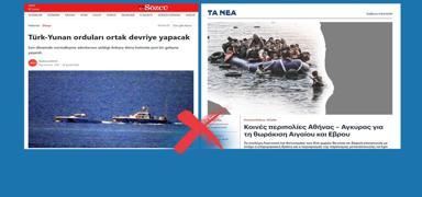 'Türk-Yunan orduları ortak devriye yapacak' iddiasına açıklama