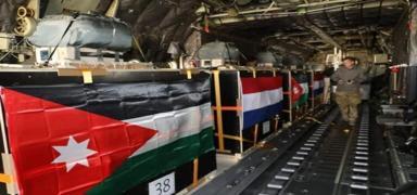 Ürdün ve Hollanda Gazze'ye havadan insani yardım ulaştırdı