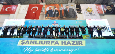 Cumhur İttifakı'nın Şanlıurfa ilçe belediye başkan adayları tanıtıldı