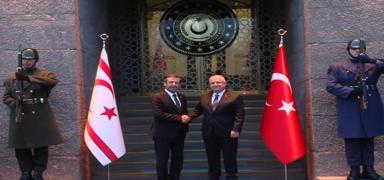 Bakan Güler, KKTC Dışişleri Bakanı Ertuğruloğlu ile görüştü