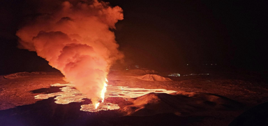 İzlanda'da yanardağ kabusu! 3 ayda 3 kez...