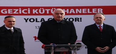 Kltr ve Turizm Bakan Mehmet Nuri Ersoy: Yapay zeka destekli 100 akll ktphane aacaz