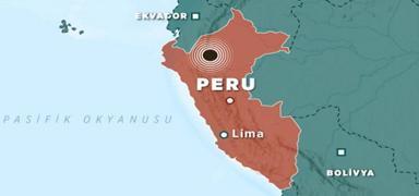 Peru'da 5,4 byklnde deprem
