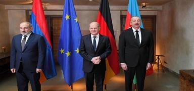 Aliyev ile Paşinyan, Münih'te bir araya geldi