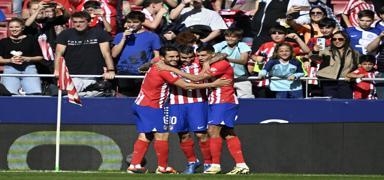 Atletico Madrid, Las Palmas'a gol oldu yağdı!
