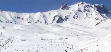 Erciyes Da'nda kar kalnl 110 santimetreye ulat