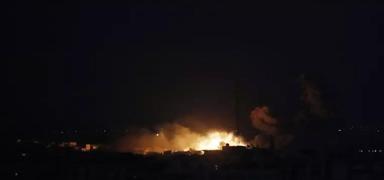srail'den Hizbullah'a ait iki askeri binaya hava harekat