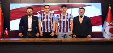 Trabzonspor, altyapdan yetien iki futbolcu ile szleme imzalad