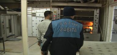 Fatih'te zabta ekipleri ramazan ncesinde  frnlar denetledi