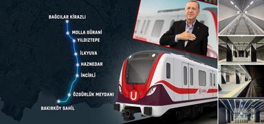 stanbul'a yeni metro hatt mjdesi! Aln Bakan Erdoan yapacak