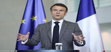 Macron: Ukrayna'da Rusya'ya kar kara operasyonuna girebiliriz