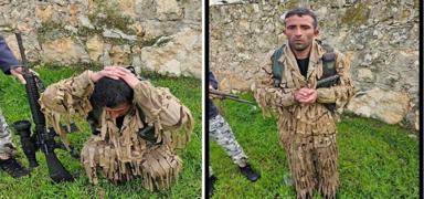 Zeytin Dal Harekat alanna szmaya alan PKK'l terrist yakaland
