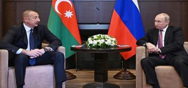 Azerbaycan Cumhurbakan Aliyev ve Rusya Devlet Bakan Putin terr saldrsn grt
