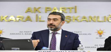 AK Parti Ankara l Bakan zcan: CHP Ankara'da da DEM'e tayc annelik yapyor