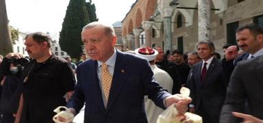 Cumhurbakan Erdoan Topkap Saray'n ziyaret etti