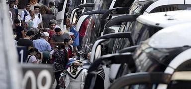 stanbul'da bayram tatili younluu balad