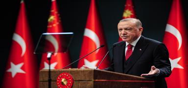 Cumhurbakan Erdoan'dan Kadir Gecesi paylam