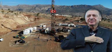 Gabar petrolnde yeni rekor... Cumhurbakan Erdoan: Gnlk 100 bin varil hedefine en ksa zamanda ulaacaz
