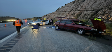 TAG Otoyolu'nda trafik kazas: 2 l, 7 yaral