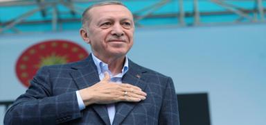 Cumhurbakan Erdoan'dan Fenerbahe'ye tebrik mesaj