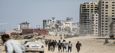 Gazze'nin kuzeyine yaplan yardmlarn yzde 41'i engellendi