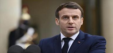 Macron, ran dronlarn rdn hava sahasnda  vurduklarn bildirdi