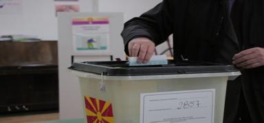 Kuzey Makedonya sandkta! Oy kullanma ilemi sona erdi