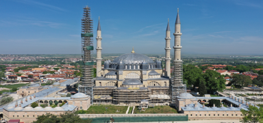 Selimiye Camisi'nde restorasyon sryor