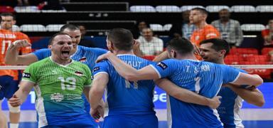 Slovenya, Hollanda'y 5. sette geti