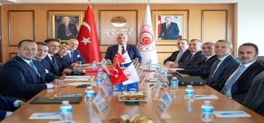 Ticaret Bakan Bolat Makedonya-Trkiye Ticaret Odas temsilcilerini kabul etti: