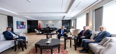 Bakan Fidan, Dnya Ahska Trkleri Birlii Genel Bakan Kassanov'u kabul etti