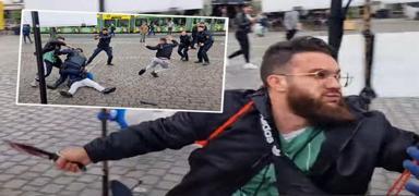 slam dman Alman politikacya bakl saldr!