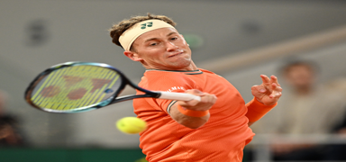 Casper Ruud, Fransa Ak'ta eyrek finalinde