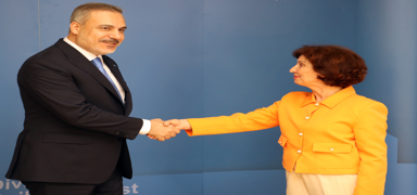 Bakan Fidan, GDA toplantsna katld