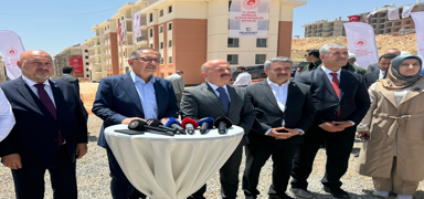 Bakan zhaseki Adyaman'da konutu: Yl sonuna kadar 200 bin kadar konut teslim edilmi olacak