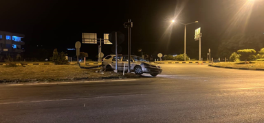 Zonguldak'ta otobs otomobille arpt: 4 yaral