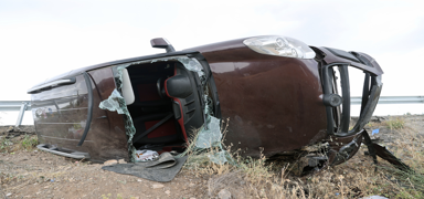 Sivas'ta trafik kazas: Yarallar var