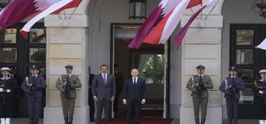 eyh Temim Varova'da! Katar ve Polonya arasnda enerji ve gvenlik konular grld