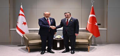 Cumhurbakan Ylmaz, KKTC Cumhurbakan Tatar ile grt