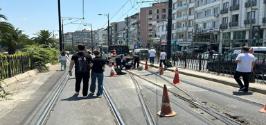 Kabata-Baclar tramvay hattnda teknik arza