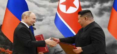 Japonya ve Gney Kore'de Kuzey Kore-Rusya panii