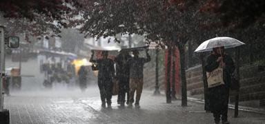 Meteoroloji'den Ankara, stanbul ve zmir iin ya uyars