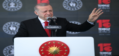 Cumhurbakan Erdoan: 15 Temmuz'a 'oyun' diyenleri affetmeyeceiz