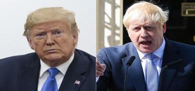 Boris Johnson, Trump ile bir araya geldi