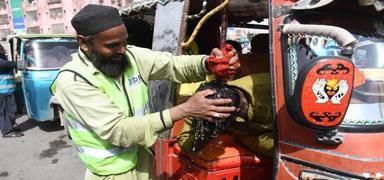 Pakistan'da yksek scaklar can almaya devam ediyor: l says 580'e ykseldi