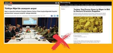 'Trkiye, Akkuyu NGS iin Nijer'den tedarik edecek' iddiasna yalanlama