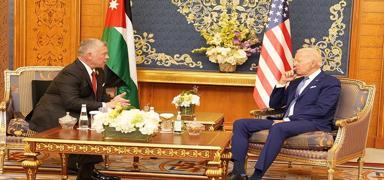 Biden, rdn Kral 2. Abdullah ile Gazze'yi grt